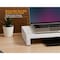 Bostitch Konnect Adjstbl Monitor Stand Riser, 4 Height Adjustments, Built-In Cable Management, Rubber Ft, Wht KT-STAND-WHT - alternate 2